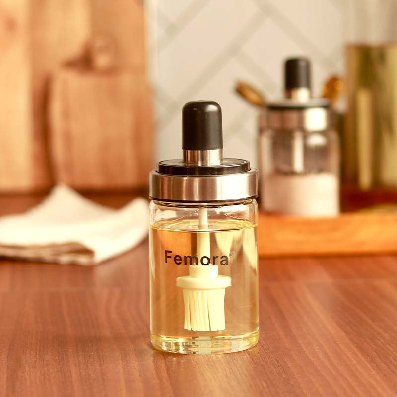 Glass Brush Jar | 250 ml