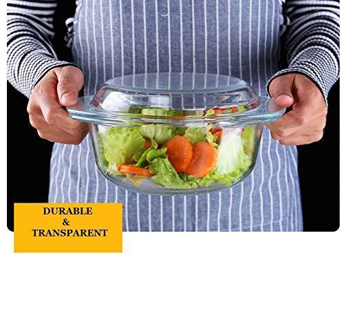 Microwave Safe Mixing Bowl & Dish Combo | Set of 2 in Mixed Sizes