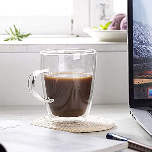 Borosilicate Glass Double Wall Tea Cup | 360 mL