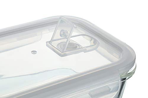 Glass Container Lunch Box | Set of 3 | Multiple colours