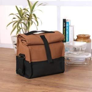 Borosilicate Glass Round Container Camel Black Lunch Box | 380ml | Set of 3