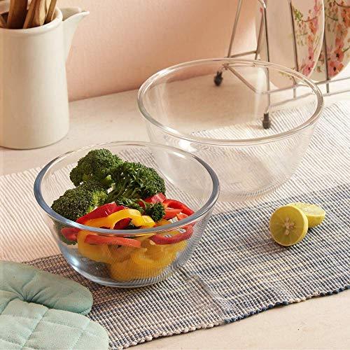 Microwave Safe Mixing Bowls | Set of 2 - 2.1L each