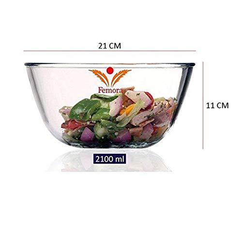 Microwave Safe Mixing Bowls | Set of 2 - 2.1L each