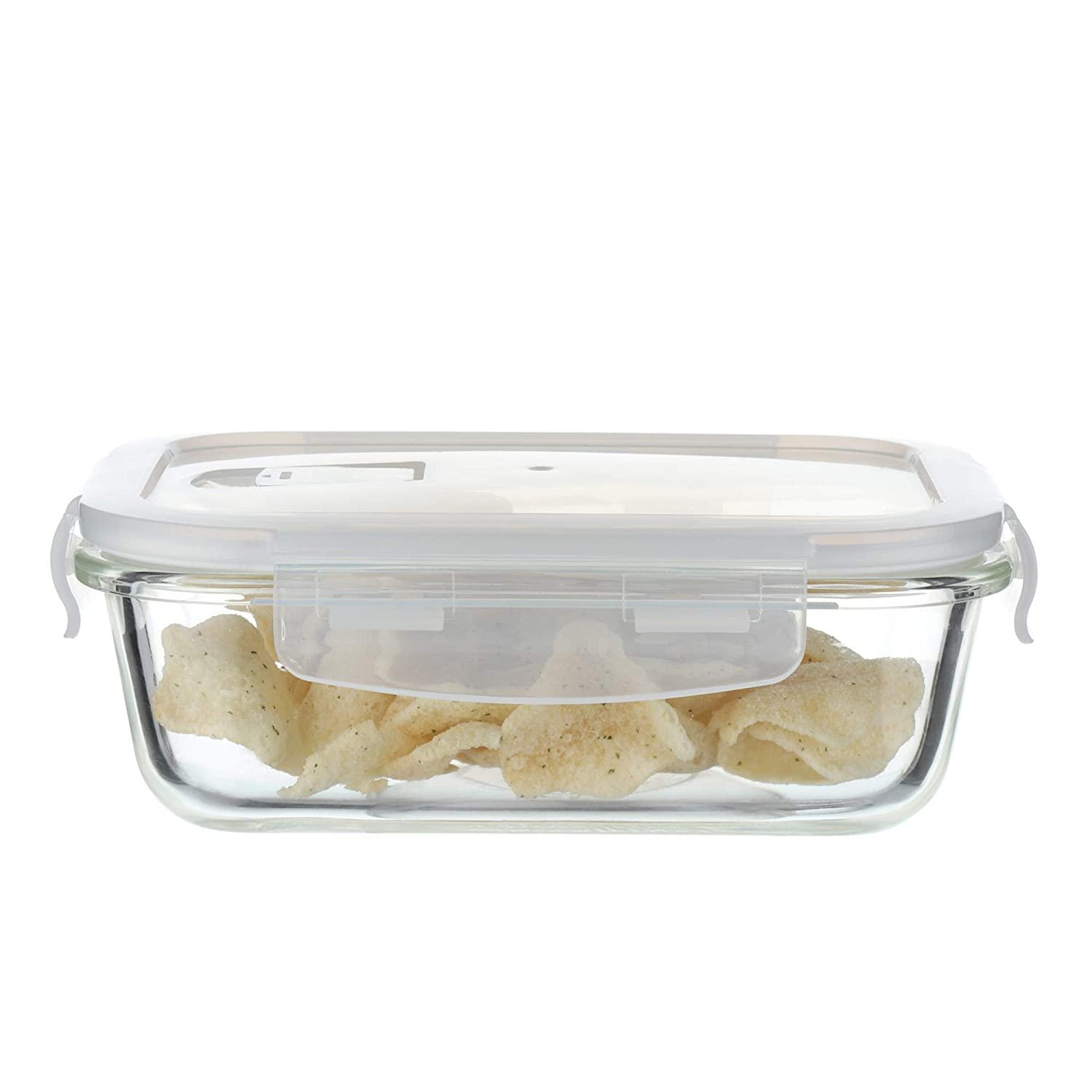Borosilicate Glass Rectangle Food Storage Container | 2.2L