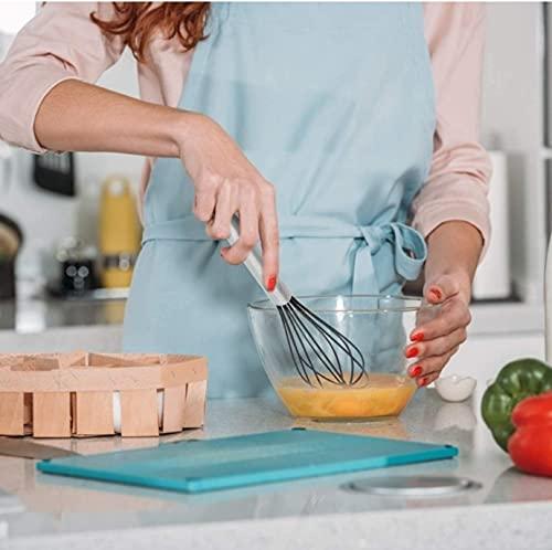 Silicone Egg Whisk with Grip Handle