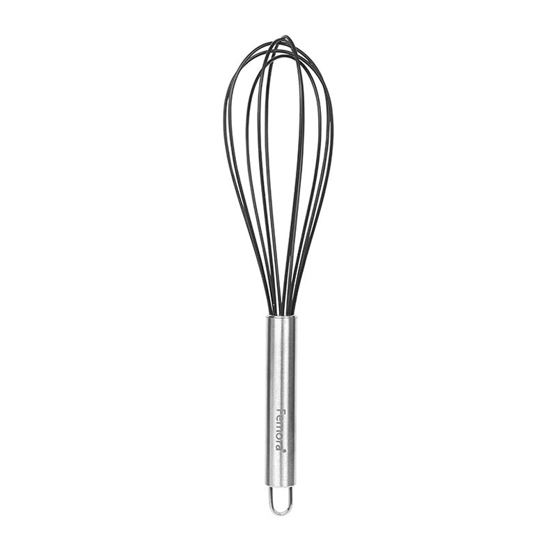Silicone Egg Whisk with Grip Handle