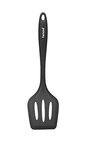 Silicone Slotted Turner with Grip Handle