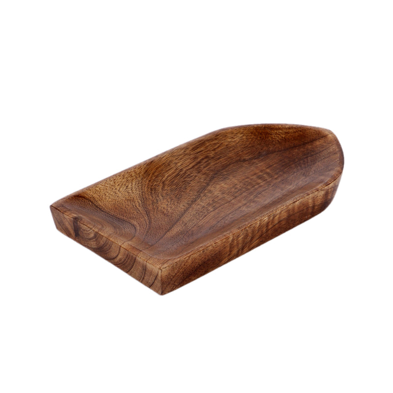 Boat Shape Mangowood Snacks Platter | Set of 9