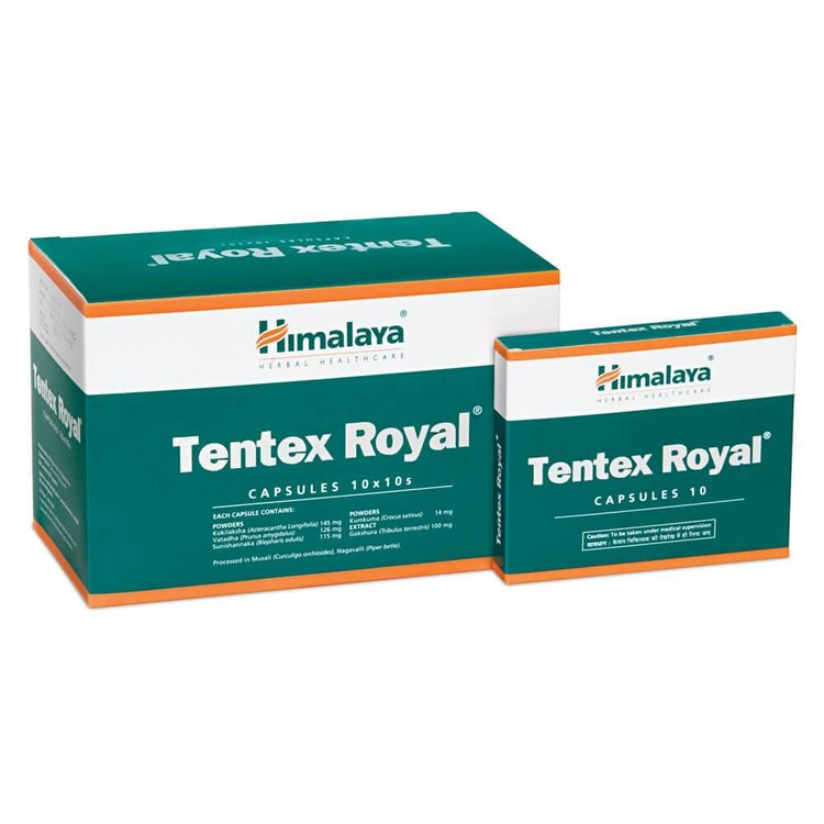 Himalaya Tentex Royal Capsules 100 Tablets