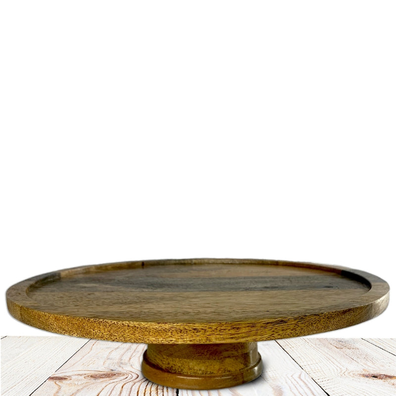 Mango Wood Cake Stand | 12 Inches