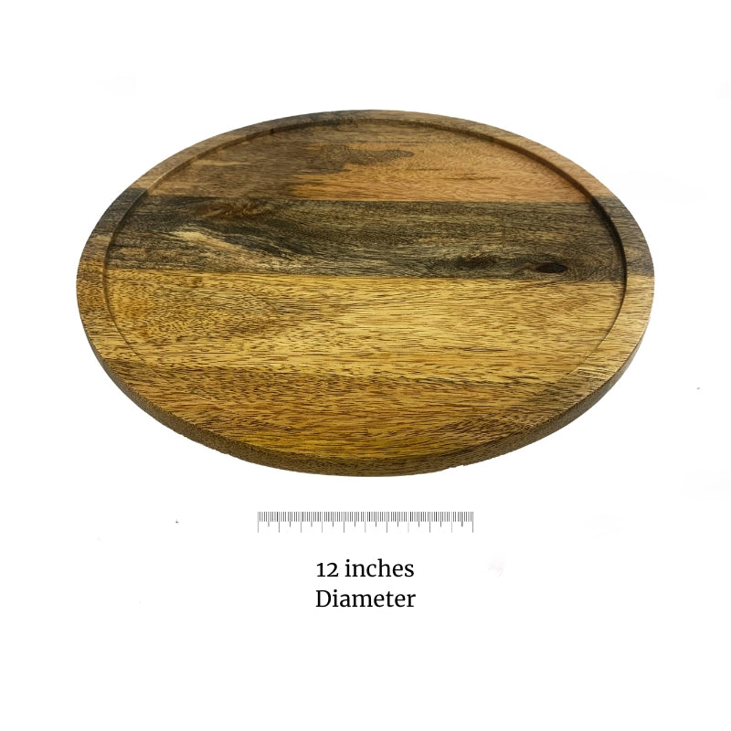 Mango Wood Cake Stand | 12 Inches