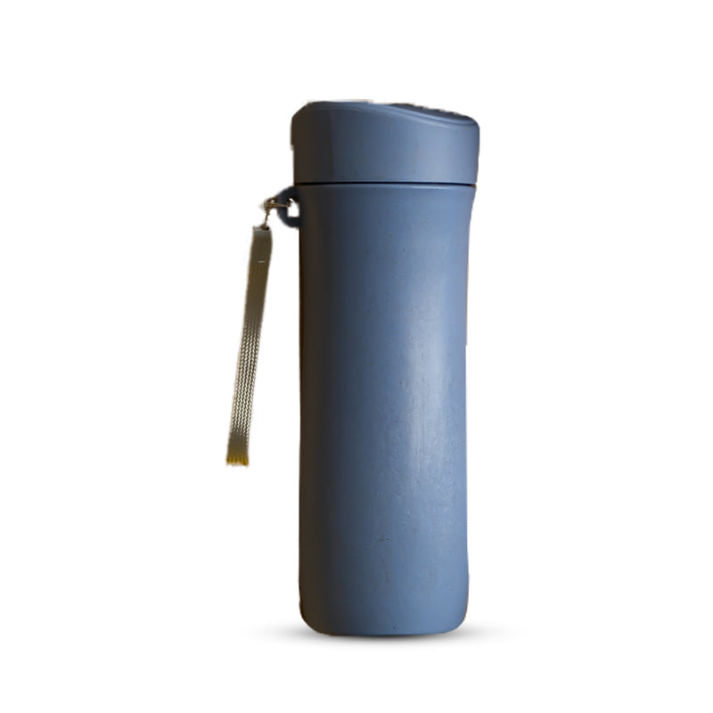 Sky Blue Wheat Straw Water Bottle | 300 ml