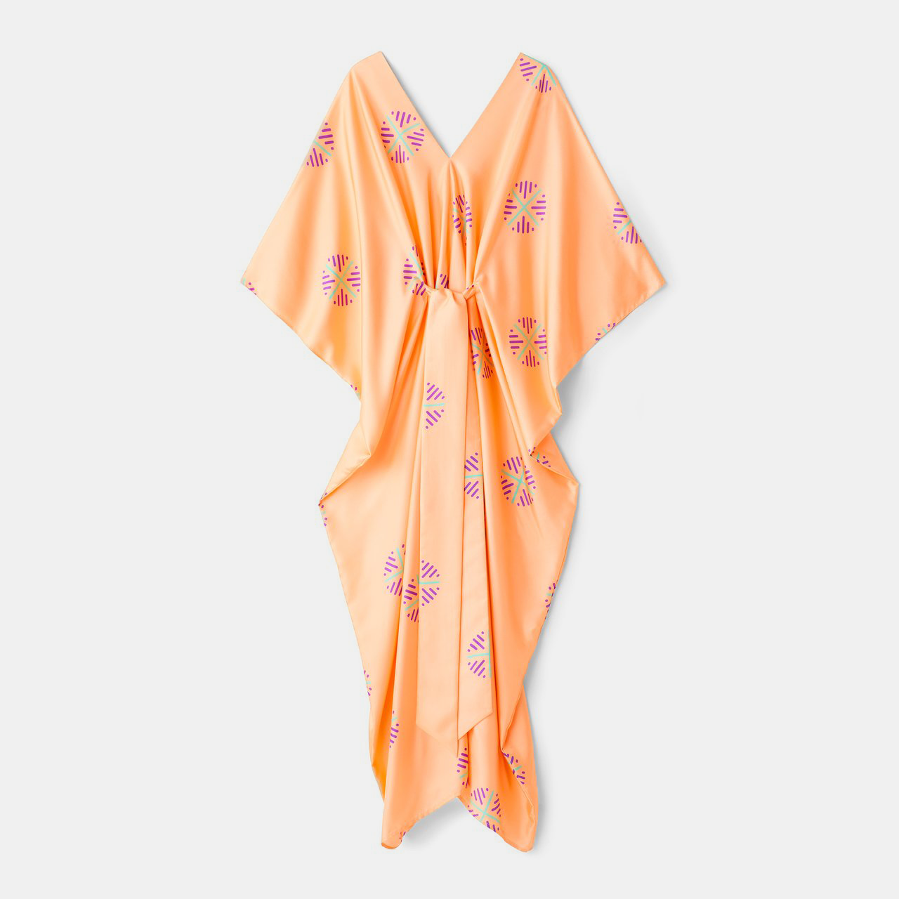 Soft Satin Silk Kaftan, Women's Caftan Dresses