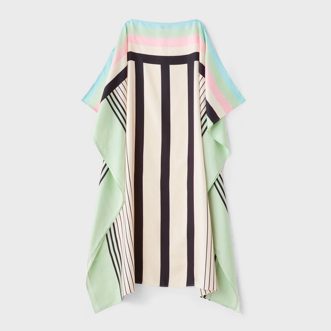 Soft Satin Silk Kaftan, Casual Wear Caftan For Women's
