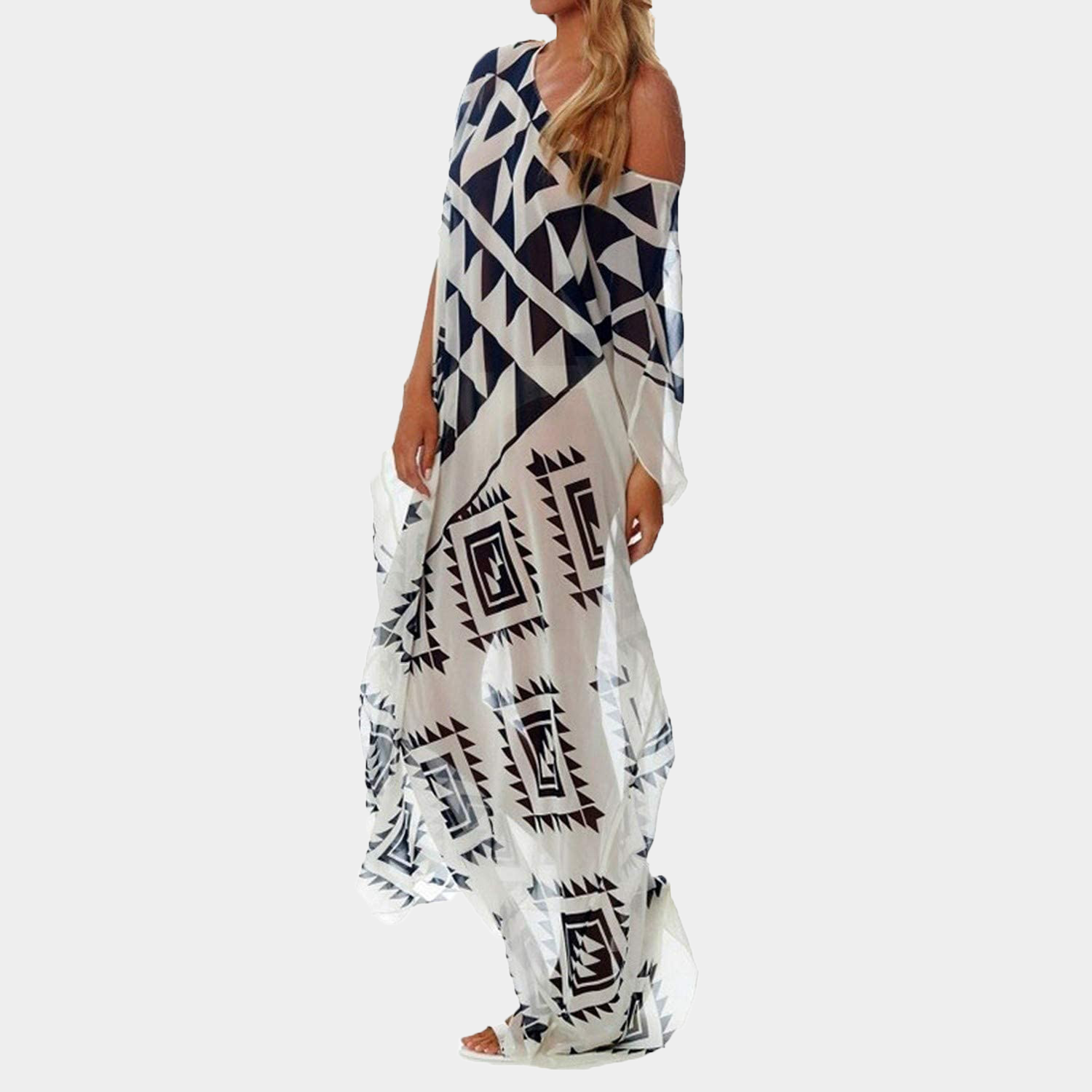 Women's Georgette Kaftan, Summer Wear Caftan