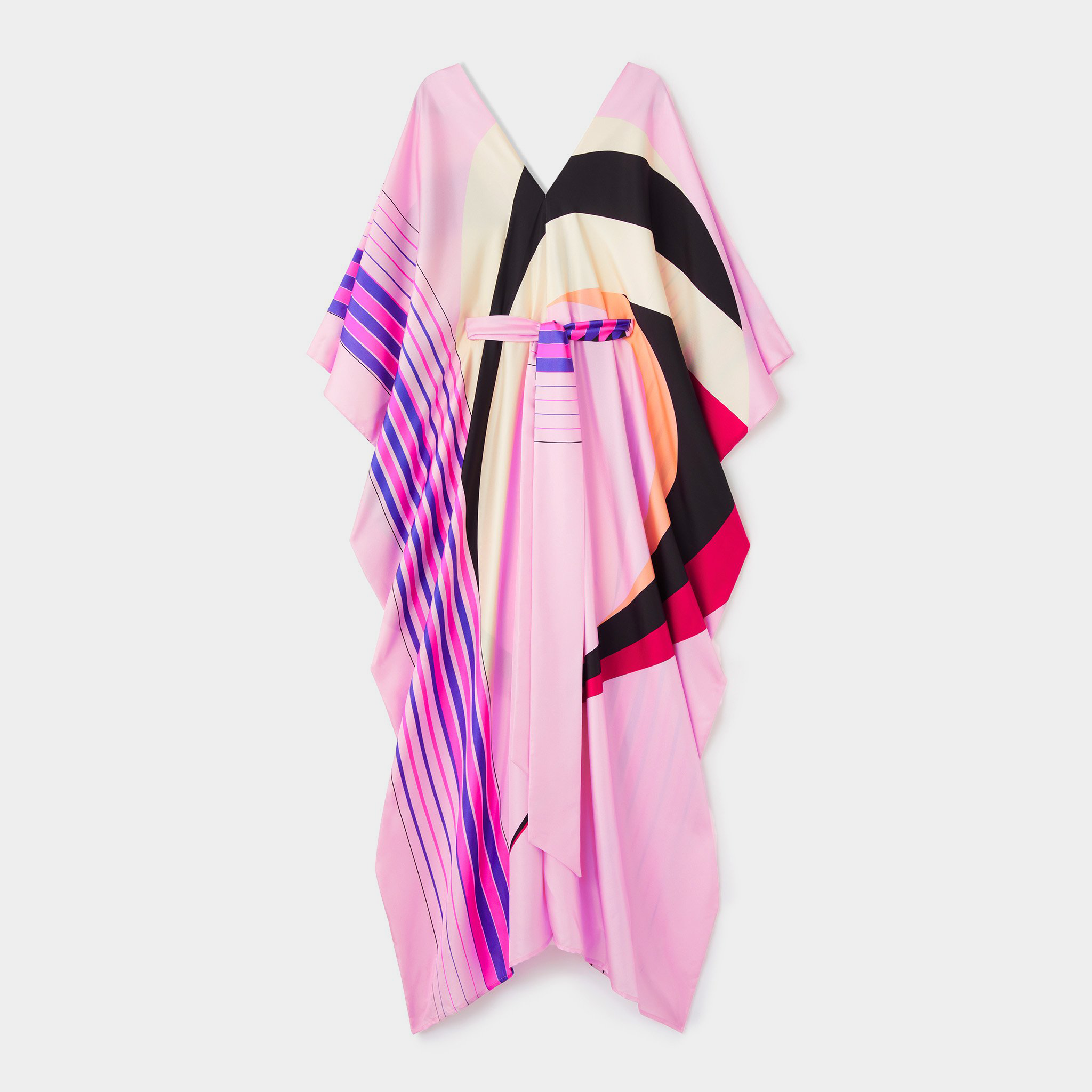 Party Wear Caftan, Soft Satin Silk Long Women's Kaftan