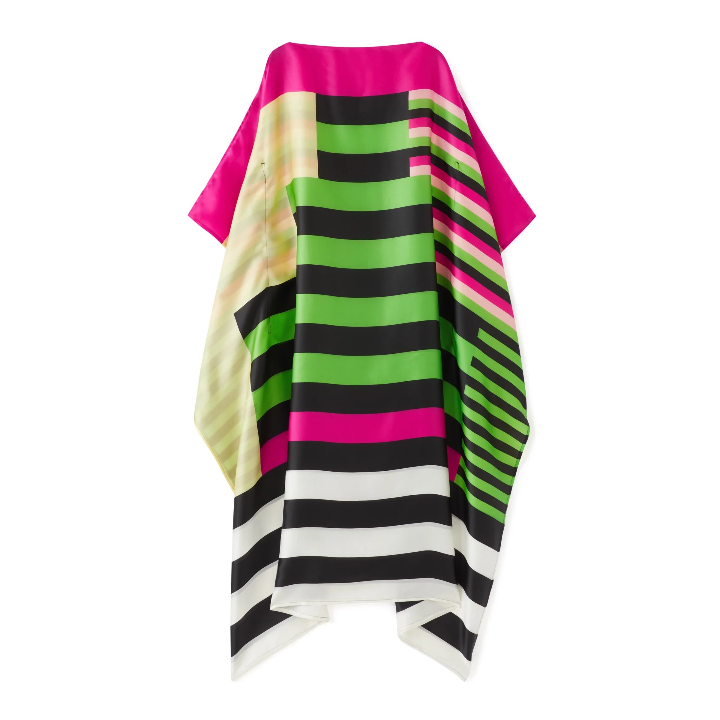 Organza Silk Caftan, Multi Color Kaftan For Women's