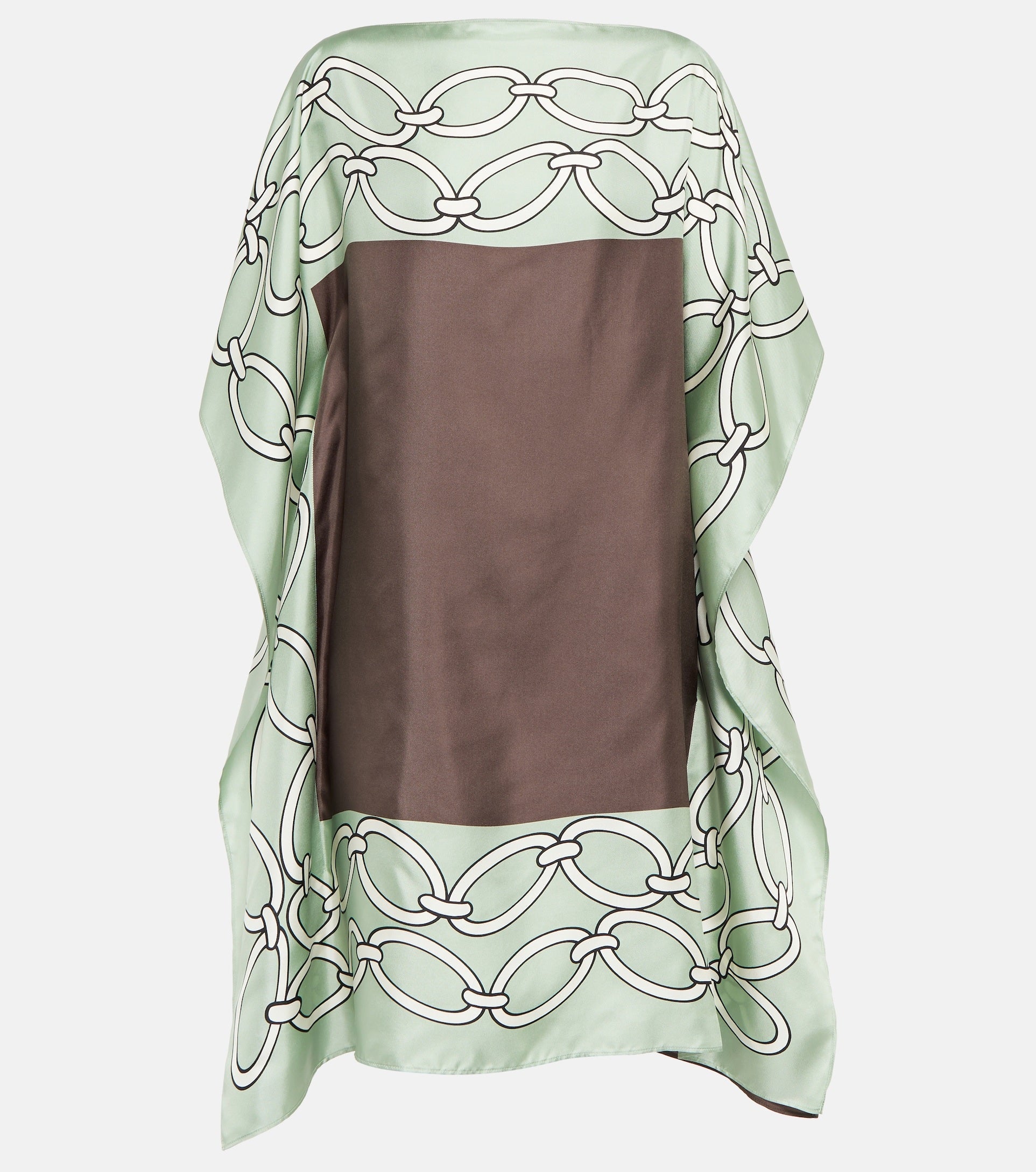 Trendy Silk Caftan Digital Printed Women's Long Kaftan