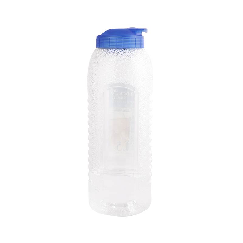 Aqua Easy Grip Plastic Water Bottles| Set Of 2| 1 Liter