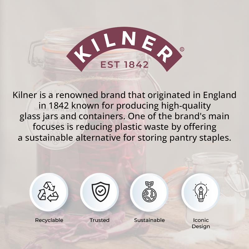 Wide Mouth Glass Preserve Jar | 500ml, 1 Litre