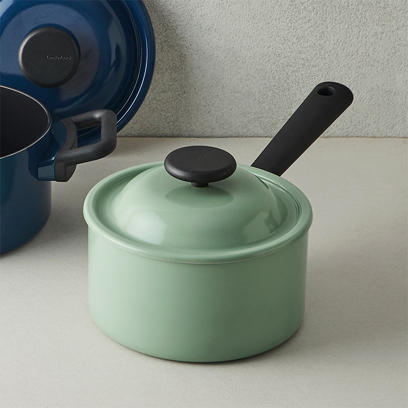 LocknLock Decore Green Sauce Pan  | Safe for all cooktops|  2.4 Litres