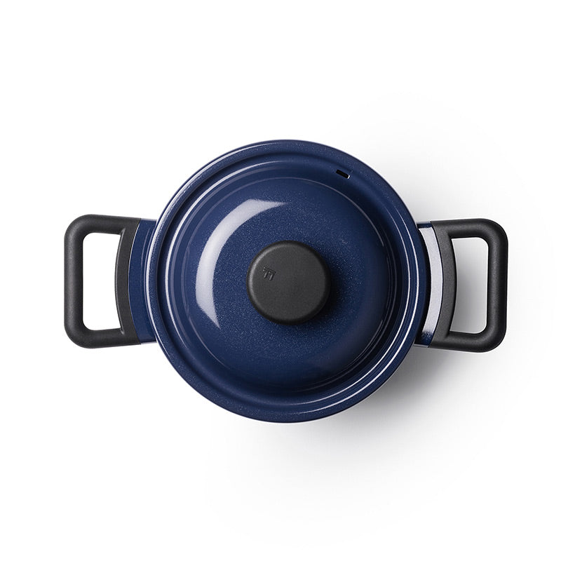 LocknLock Decore Blue Casserole | Safe for all cooktops  |  3 Ltr