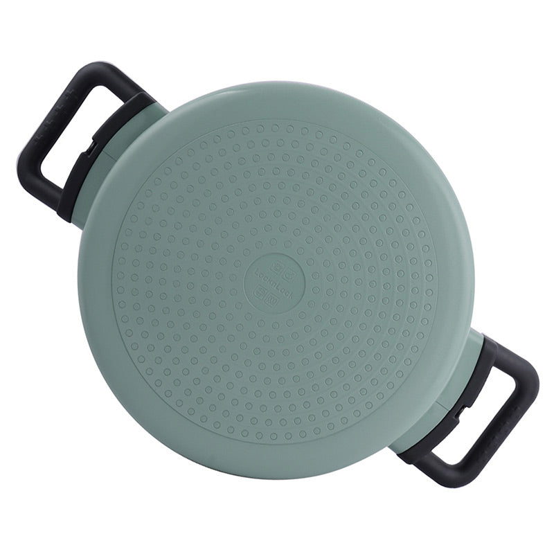 LocknLock Decore Green Casserole | Safe for all cooktops  | 3 Litres