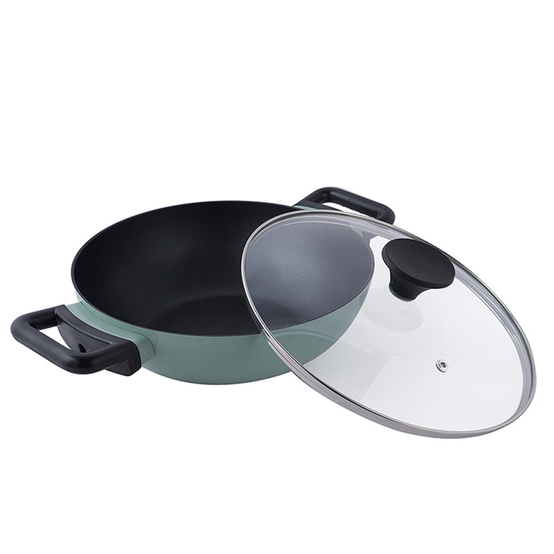 LocknLock Decore Mint Kadai | Safe for all cooktops | 10 Inches