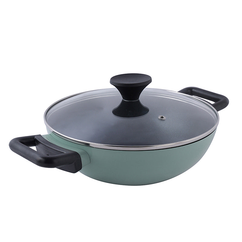 LocknLock Decore Mint Kadai | Safe for all cooktops | 10 Inches