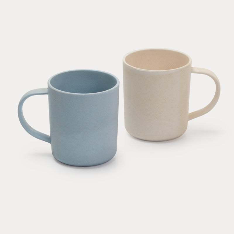 Bamboo Fibre Cups | 375ml | Set of 2