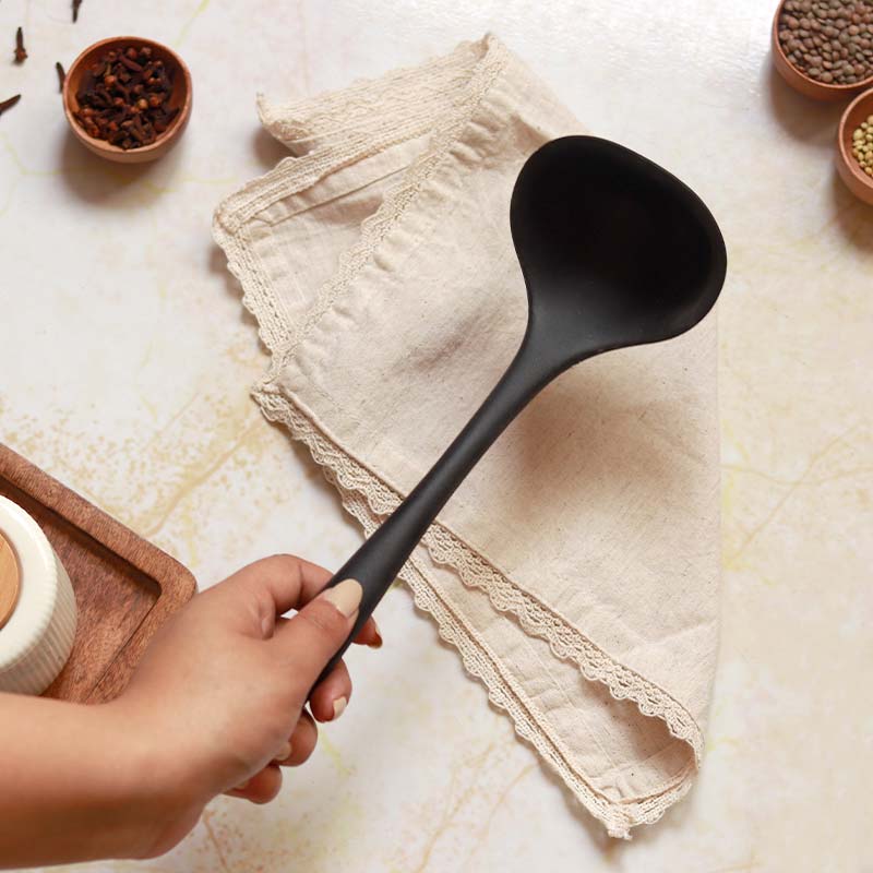 Silicone Big Spatula with Grip Handle
