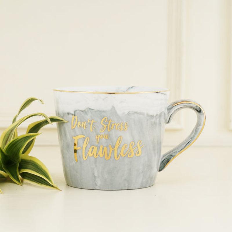 Bone China Pink Marble Finish Mug  |300ml | Multiple Colors