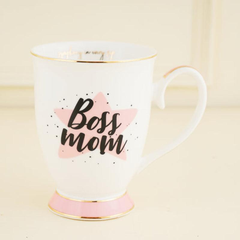 Boss Mom | Bone China Mug | Single Piece 310 ml