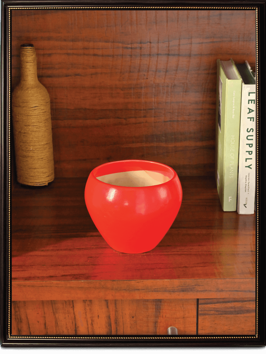 Apple Ceramic Pot | Mutiple Colors