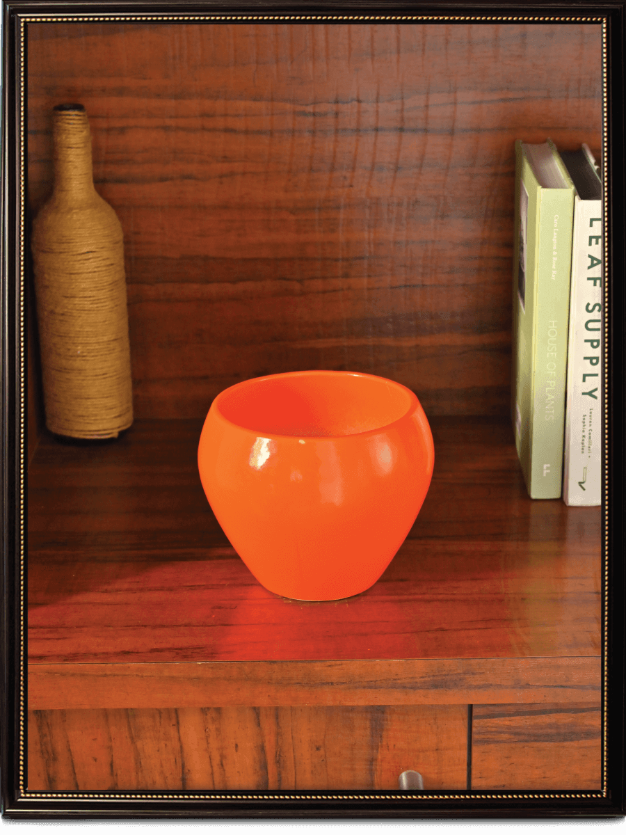 Apple Ceramic Pot | Mutiple Colors
