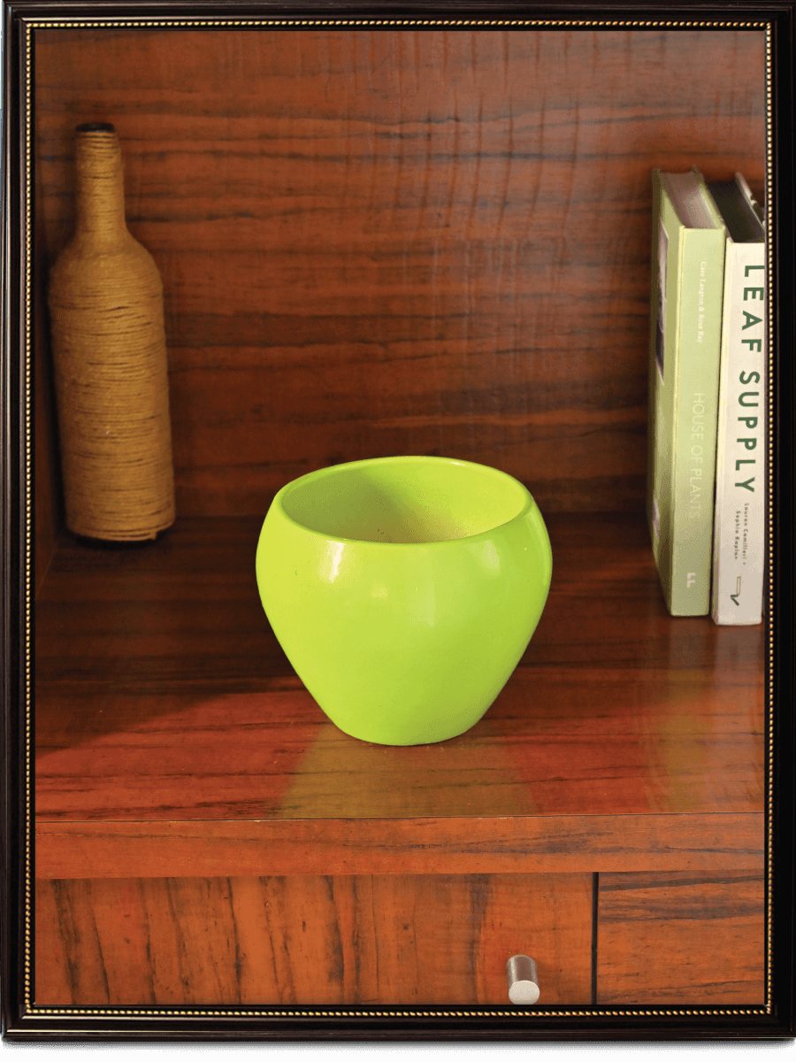 Apple Ceramic Pot | Mutiple Colors