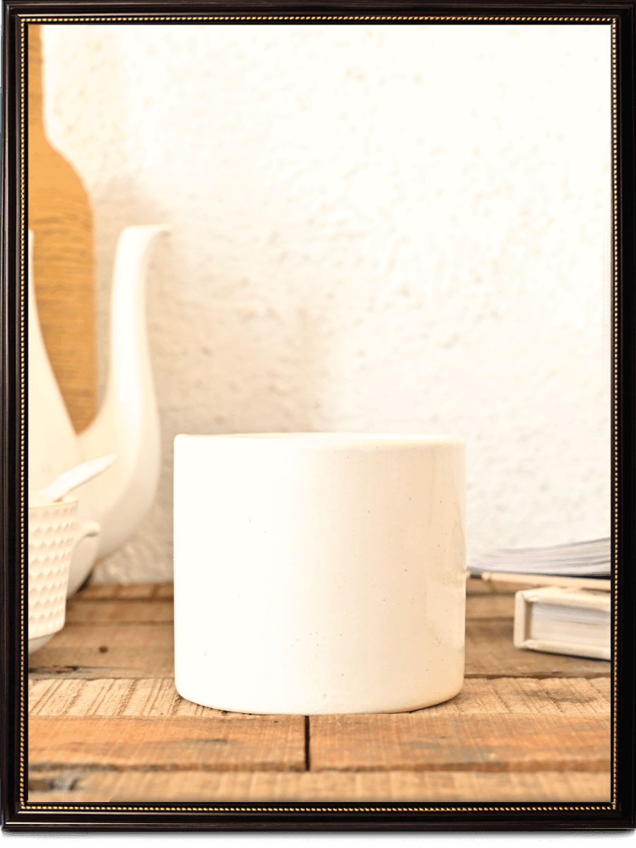 Pipe Ceramic Pot | Multiple Colors