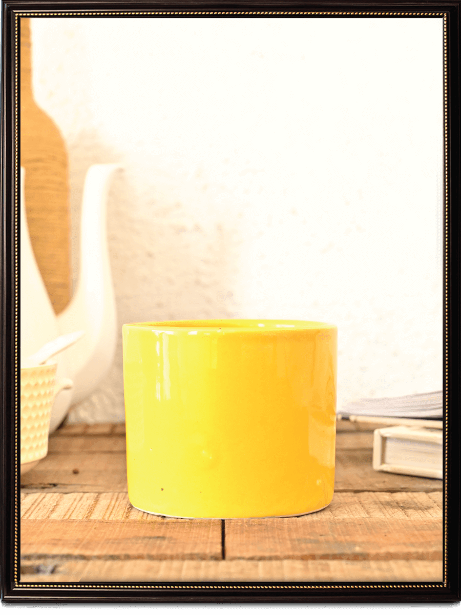 Pipe Ceramic Pot | Multiple Colors