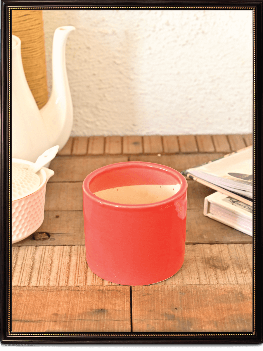 Pipe Ceramic Pot | Multiple Colors