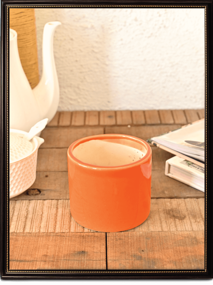 Pipe Ceramic Pot | Multiple Colors