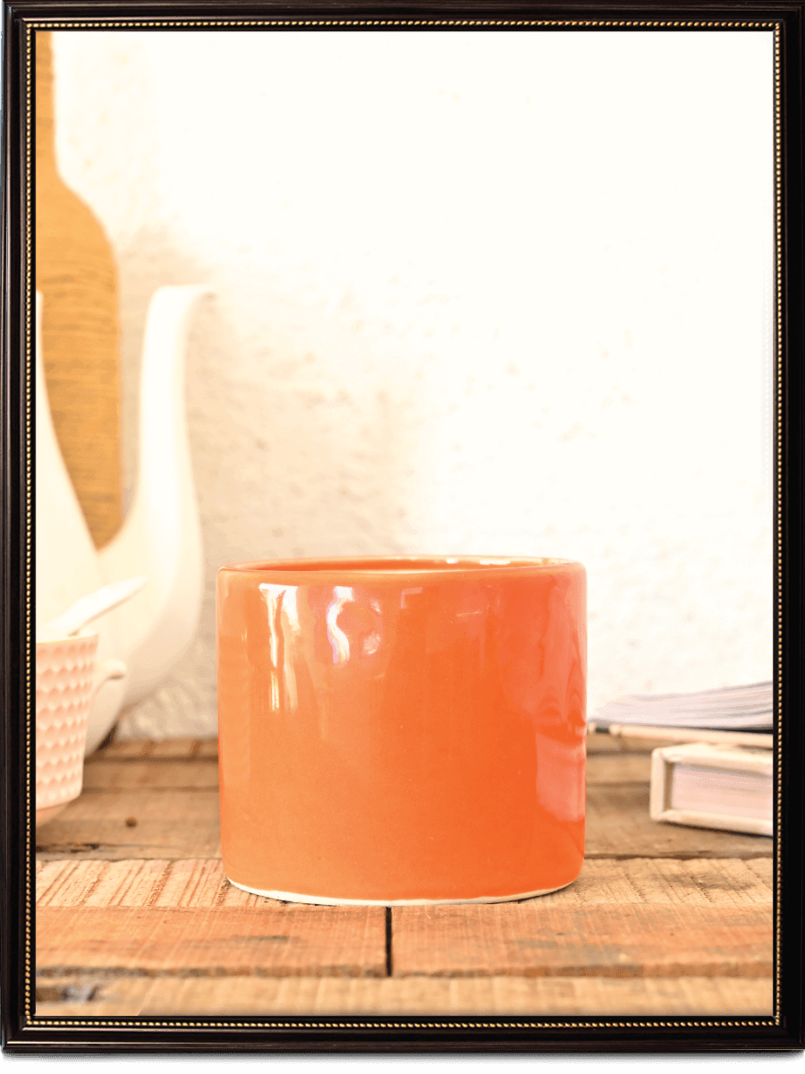 Pipe Ceramic Pot | Multiple Colors