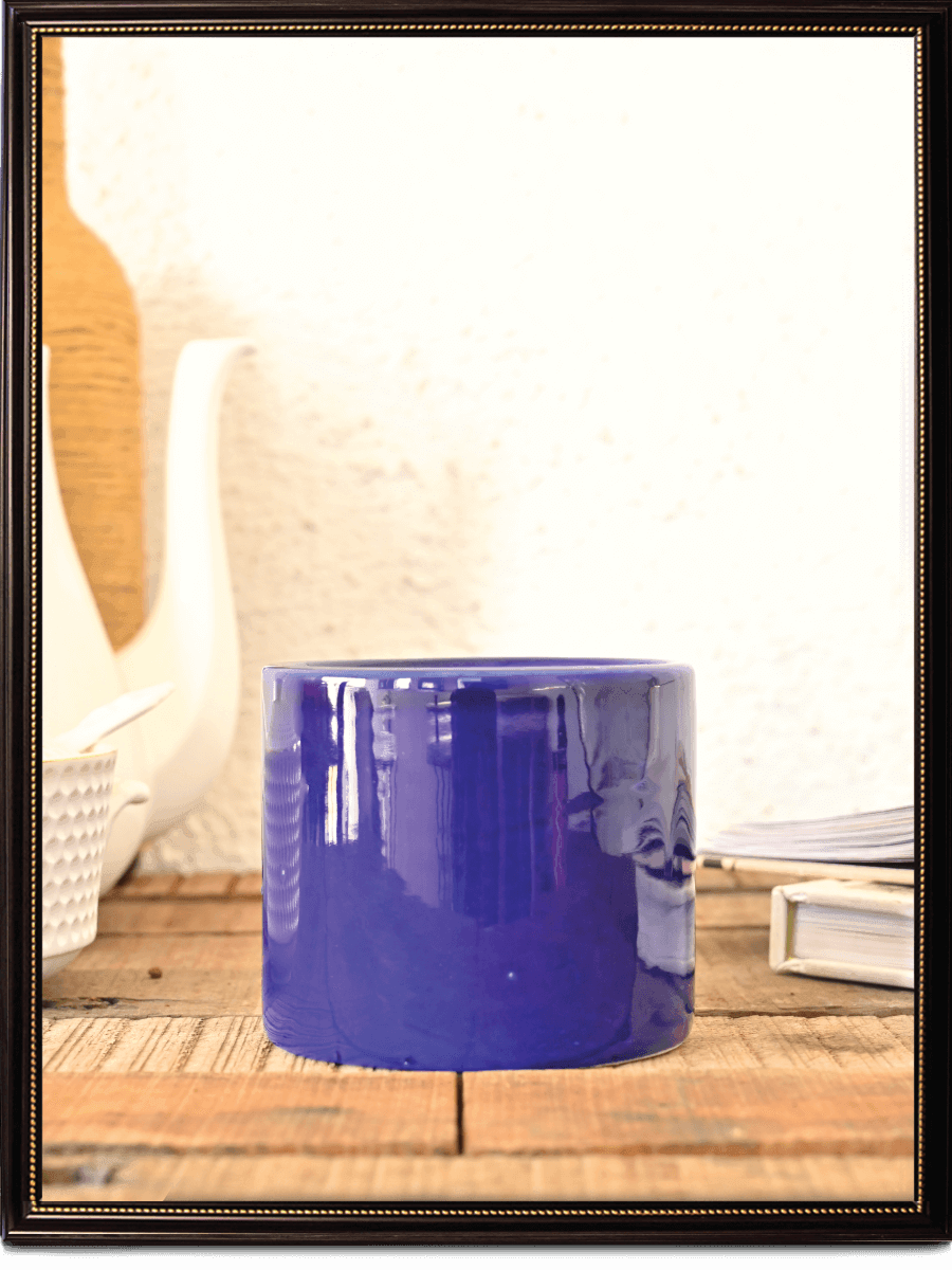 Pipe Ceramic Pot | Multiple Colors