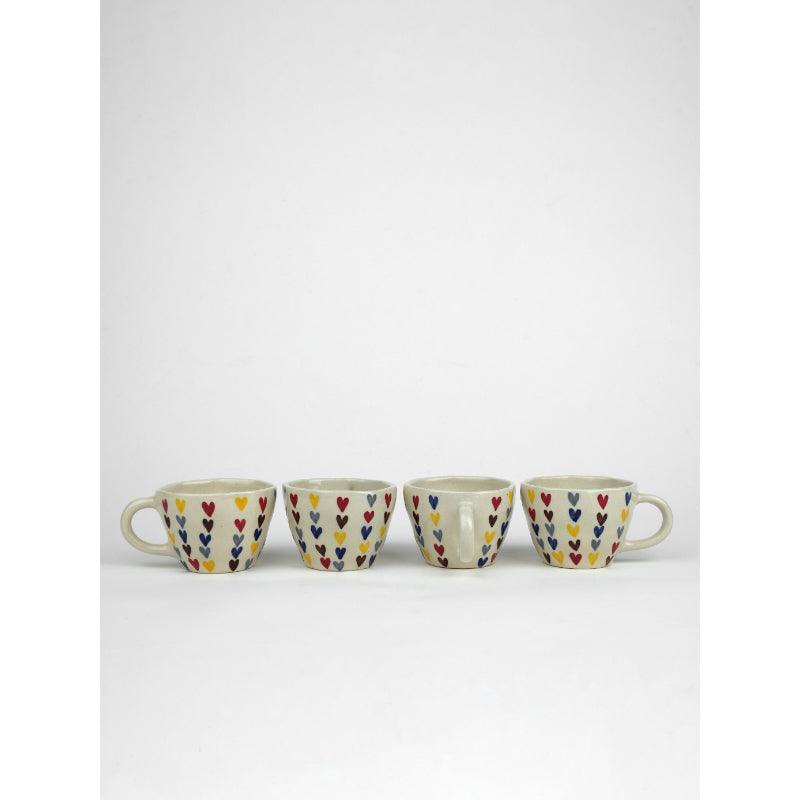 Artsy Designer Ceramic Cups | Set of 2 & 4