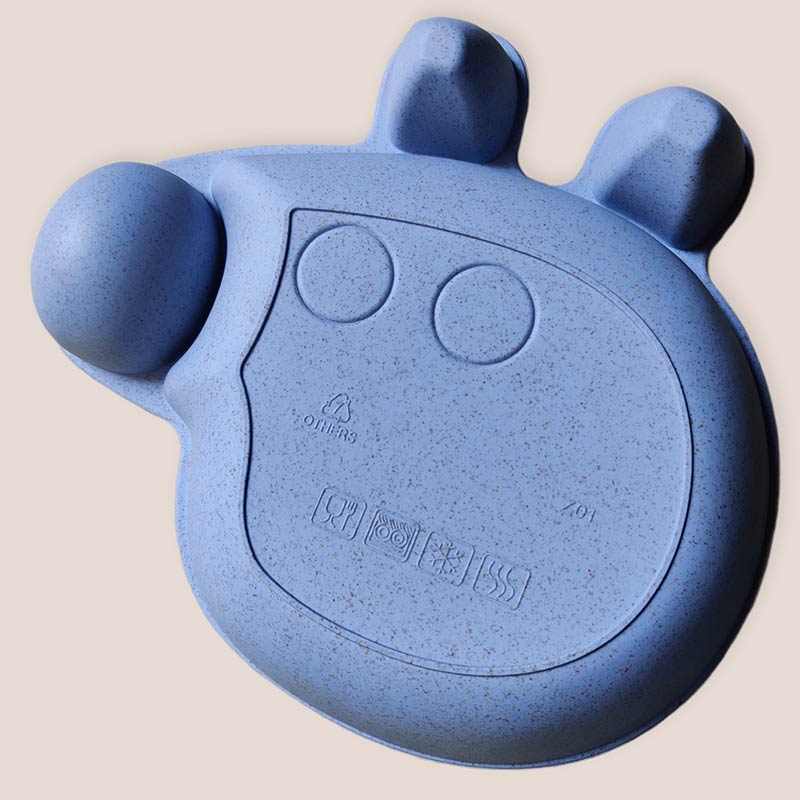 Blue Peppa Pig Plate set