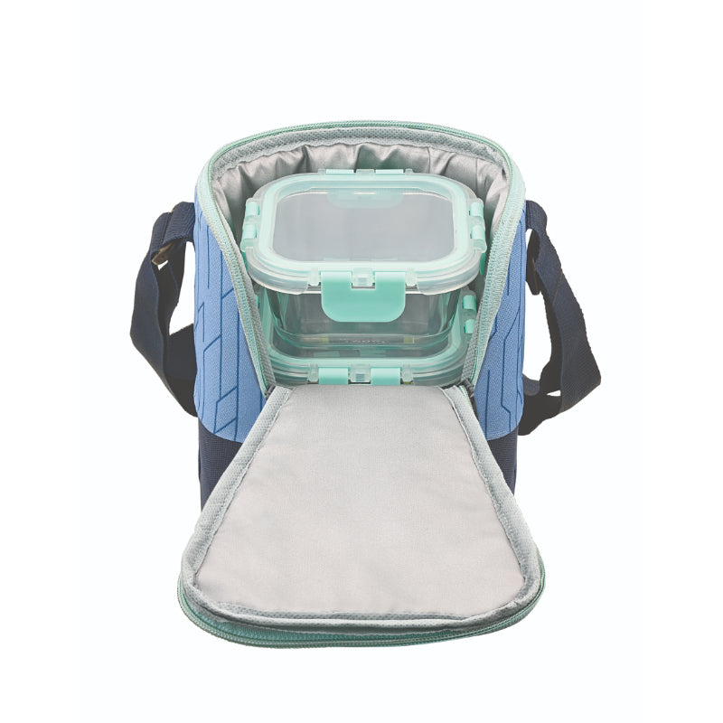 Averll Safe Glass Lunch box  | Set Of 3 | Multiple Colors