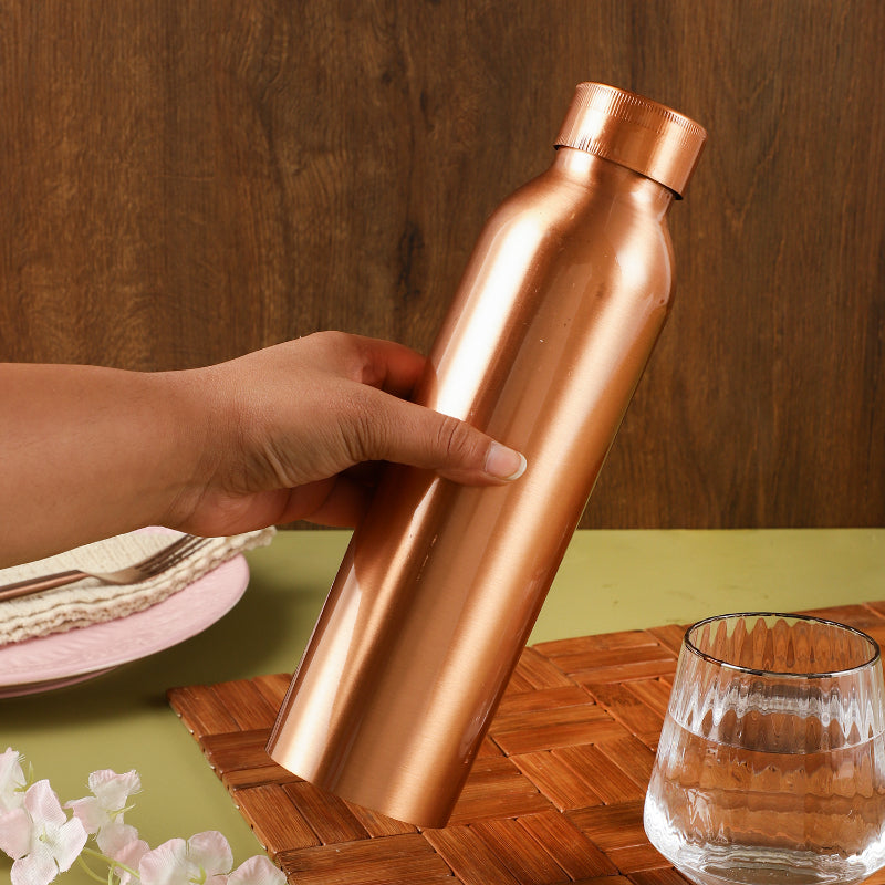 Minimal Copper Bottle