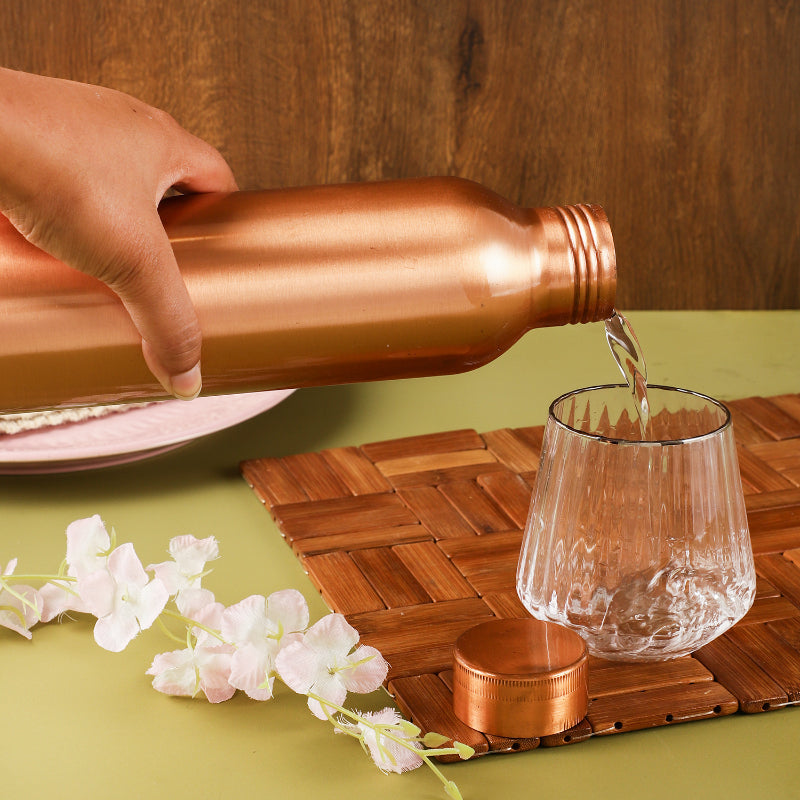 Minimal Copper Bottle