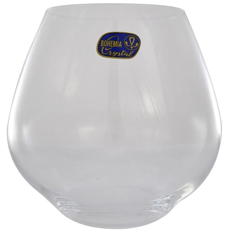 Amoroso Crystal Stemless Wine Glass | Set of 2 | Multiple Sizes