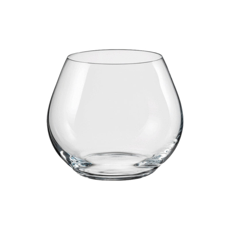 Amoroso Crystal Stemless Wine Glass | Set of 2 | Multiple Sizes