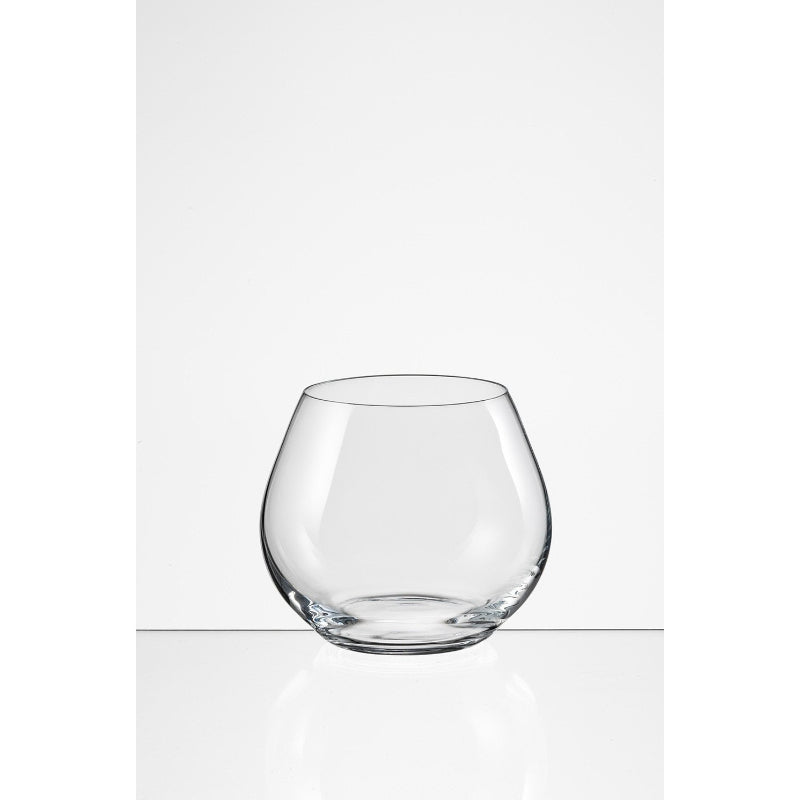 Amoroso Crystal Stemless Wine Glass | Set of 2 | Multiple Sizes